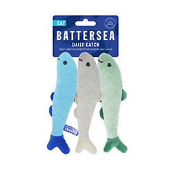 Set of 3 Daily Catch Cat Toys by Battersea