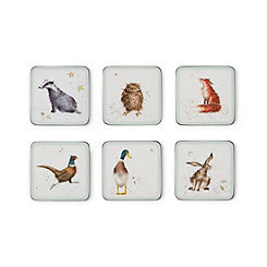 Set of 6 Coasters by Pimpernel Wrendale Designs