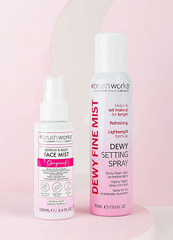 Setting Spray & Refresh Mist Duo by Brushworks