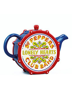 Sgt Pepper Drum Shaped Tea Pot by The Beatles