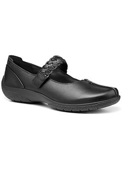 Shake II Black Casual Shoes by Hotter