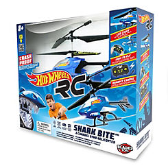Shark Bite 2 Channel Remote Control Helicopter by Hot Wheels