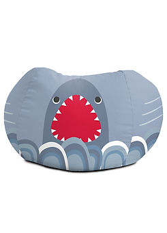 Shark Kids Bean Bag by rucomfy