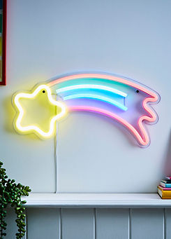 Shooting Star LED Neon Light by Glow