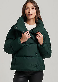 Short Down Puffer Coat by Superdry