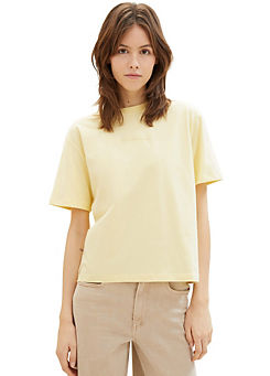 Short Sleeve Crew Neck T-Shirt by Tom Tailor