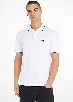 Short Sleeve Polo Shirt by Calvin Klein