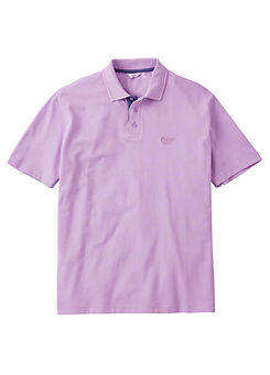 Short Sleeve Polo Shirt by Cotton Traders