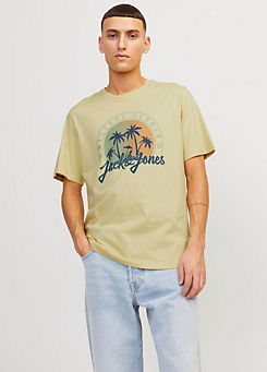 Short Sleeve Printed T-Shirt by Jack & Jones