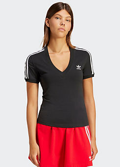 Short Sleeve V-Neck T-Shirt by adidas Originals