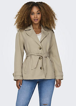 Short Trench Coat by Only