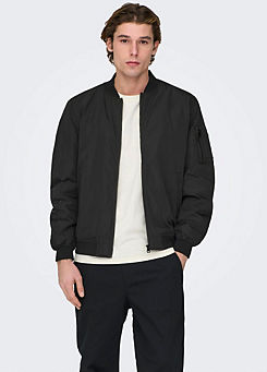 Side Sleeve Pocket OTW VD Bomber Jacket by Only & Sons