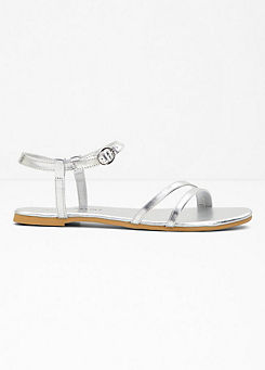 Silver Sandals by bonprix