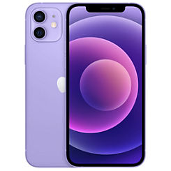 Sim Free iPhone 12 128GB by Apple - Purple