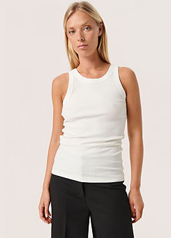 Simone Rib Jersey Slim Fit Tank Top by Soaked in Luxury
