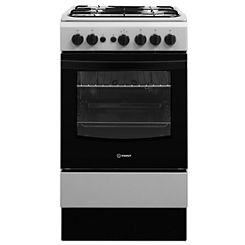 Single 50cm Gas Cooker IS5G1PMSS/UK - by indesit - A Rated