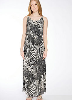 Sleeveless Floral Maxi Dress by Hailys