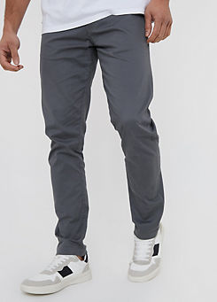 Slim Fit Chino Trousers by Threadbare