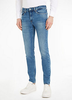 Slim Fit Tapered Jeans by Calvin Klein