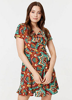 tesco rose gold dress