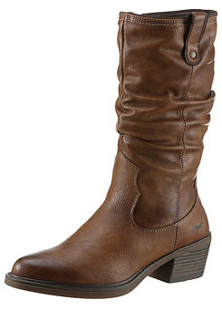 Slouchy Western Boots by Mustang