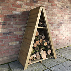 Small Triangular Log Store Overlap (Pressure Treated) by Shire