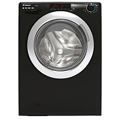 Smart 9KG 1600 Spin Washing Machine CSS69TWMCBE/1-80 - Black by Candy