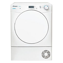 Smart 9KG Condenser Tumble Dryer  CSEC9LF-80 - White by Candy