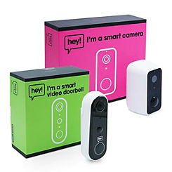 Smart Surveillance Kit (Doorbell & External Camera) by Hey