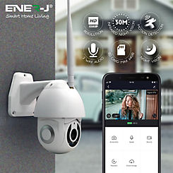 Smart WiFi Dome Outdoor IP Camera, IP65 by ENER-J