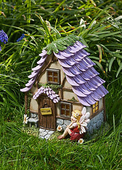 Solar Flower Lodge Fairy House by Smart Garden