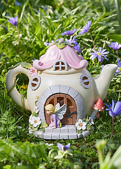 Solar Flowerpot Fairy House by Smart Garden