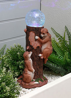 Solar Meerkat Colour Changing Ball Light by Streetwize