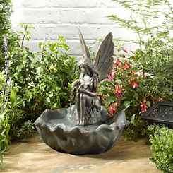 Solar Powered Fairy Leaf Fountain by Smart Garden
