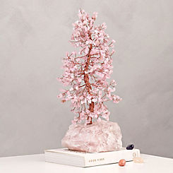 Sophia® Serenity Gemstone Tree Rose Quartz - Love Large