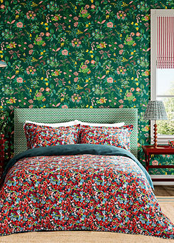 Sophie Robinson Wildflower Meadow 100% Cotton 200 Thread Count Duvet Cover Set by Harlequin