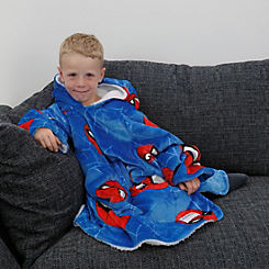 Spiderman Hugzee - Wearable Hooded Fleece Blanket by Marvel
