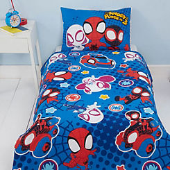 Spiderman Spidey & His Amazing Friends Reversible Junior Duvet Cover Set by Marvel