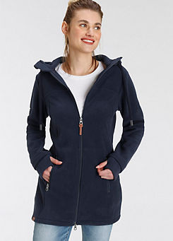 Sporty Hooded Fleece Jacket by KangaROOS
