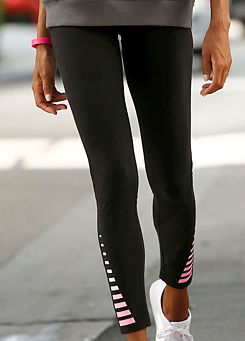 Sporty Leggings With Side Print by Buffalo