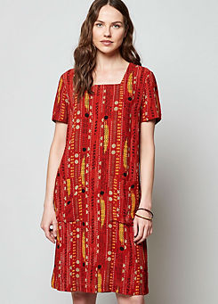 Square Neck Tunic Dress by Nomad