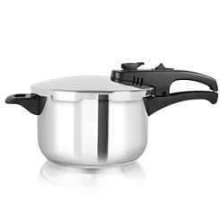 Stainless Steel 20cm 3 Litre Pressure Cooker by Tower