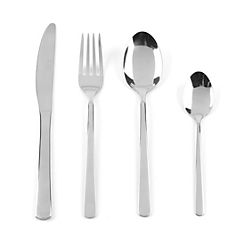Stainless Steel Vienna 16 Piece Cutlery Set by Russell Hobbs