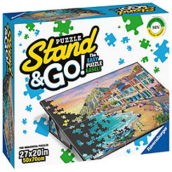 Stand & Go Jigsaw Puzzle Board Easel Suitable For 1000 Piece Puzzles by Ravensburger