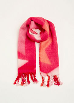 Star Knitted Scarf by Brakeburn