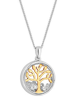 Sterling Silver 925 Tree of Life Pendant by Simply Silver