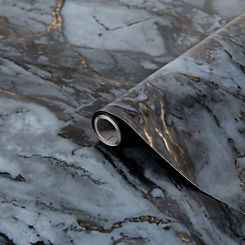 Sticky Back Self Adhesive Marble Romeo Gold Vinyl Wrap Film For Worktops & Furniture by d-c-fix