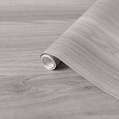 Sticky Back Self Adhesive Sangallo Grey Vinyl Wrap Film For Doors & Furniture by d-c-fix