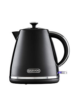 Stirling 1.7L 3Kw Pyramid Kettle - Black by Daewoo