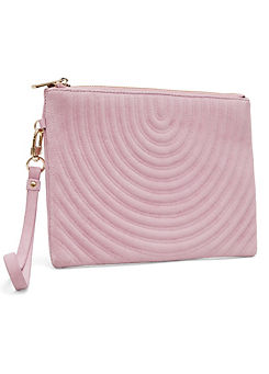 Stitch Detail Clutch Bag by Phase Eight